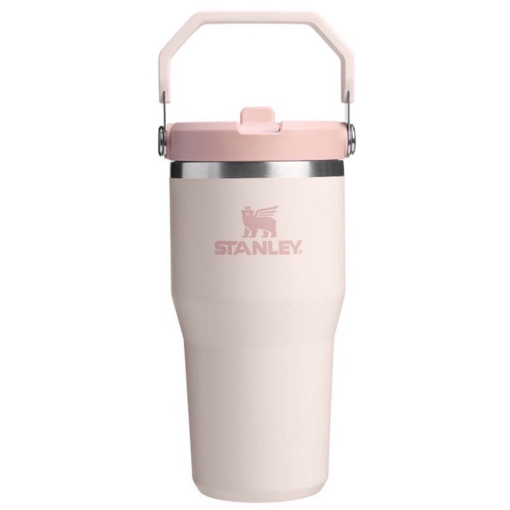 Stanley 20 oz Stainless Steel Ice Flow 2.0
Flip Straw Tumbler Rose Quartz